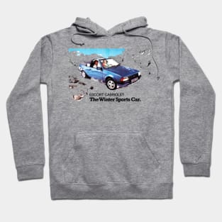 FORD ESCORT XR3 CABRIO - advert Hoodie